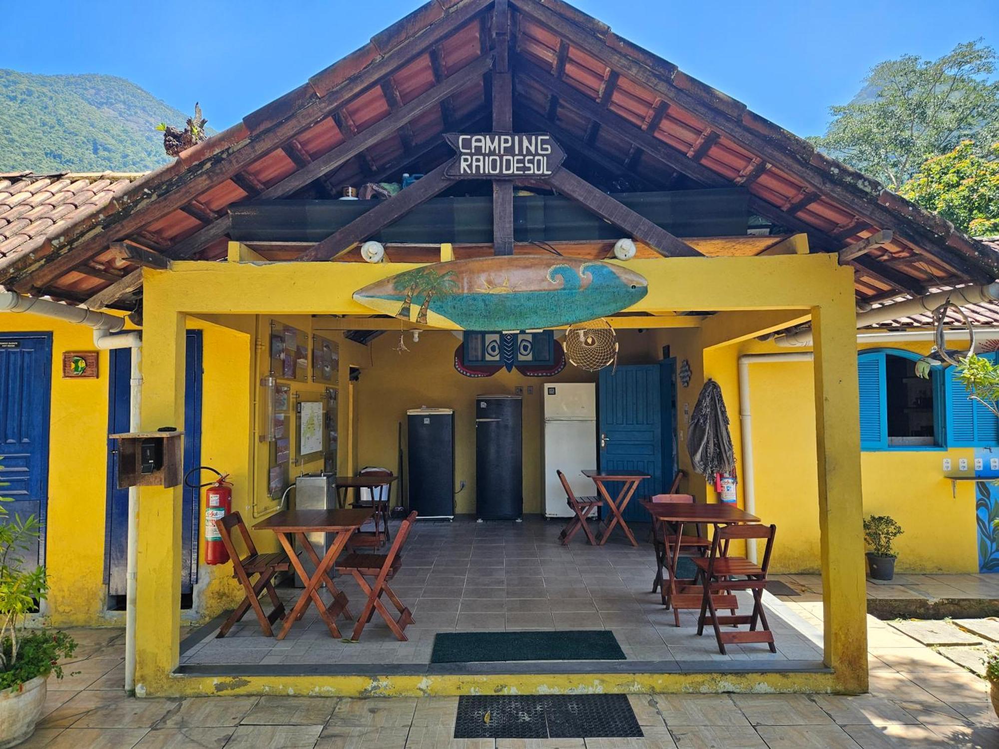 Raio De Sol Pousada & Camping Abraão Buitenkant foto