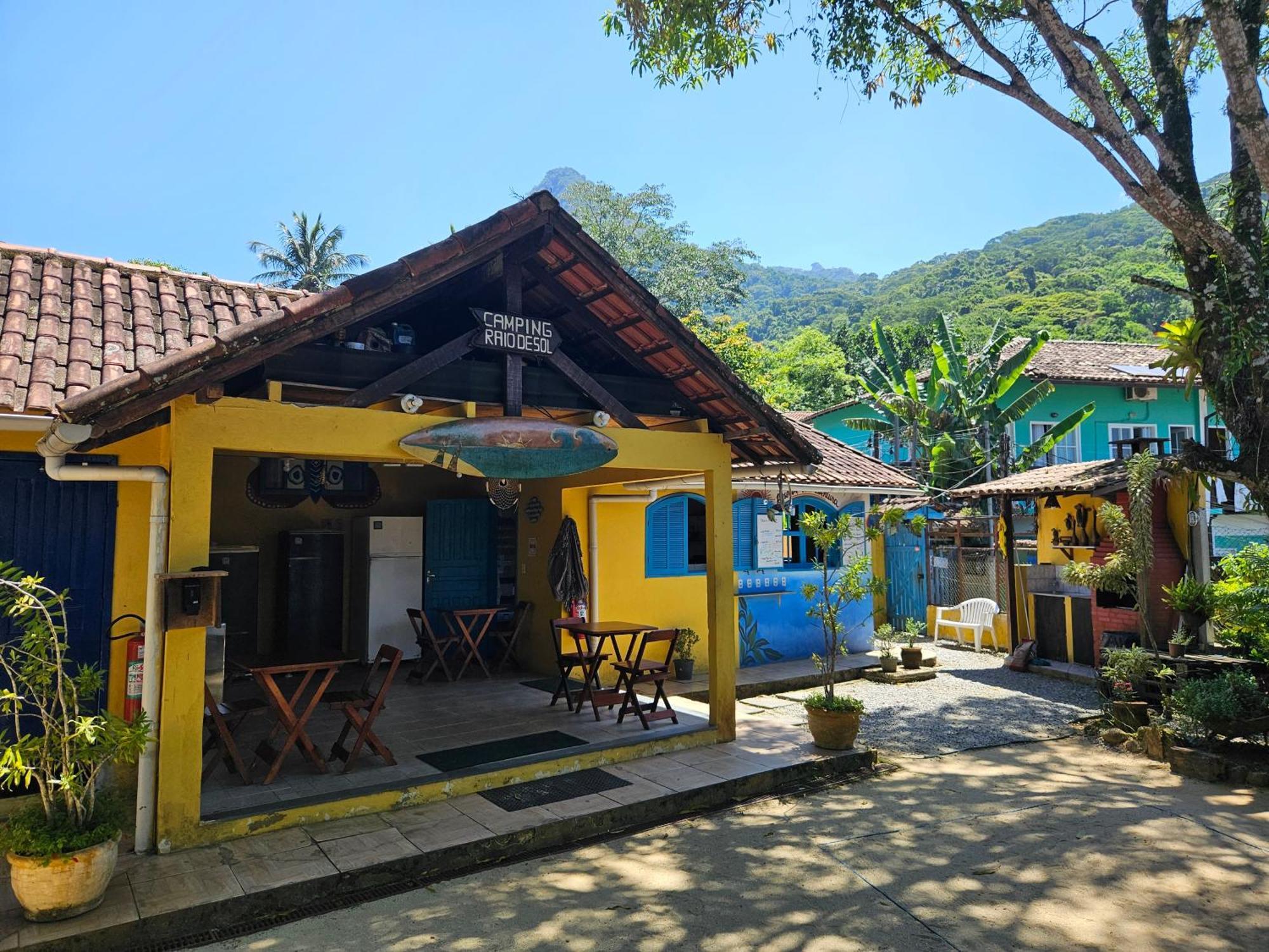 Raio De Sol Pousada & Camping Abraão Buitenkant foto