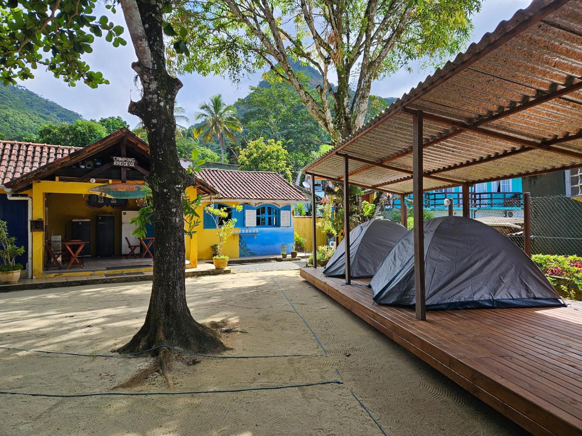 Raio De Sol Pousada & Camping Abraão Buitenkant foto