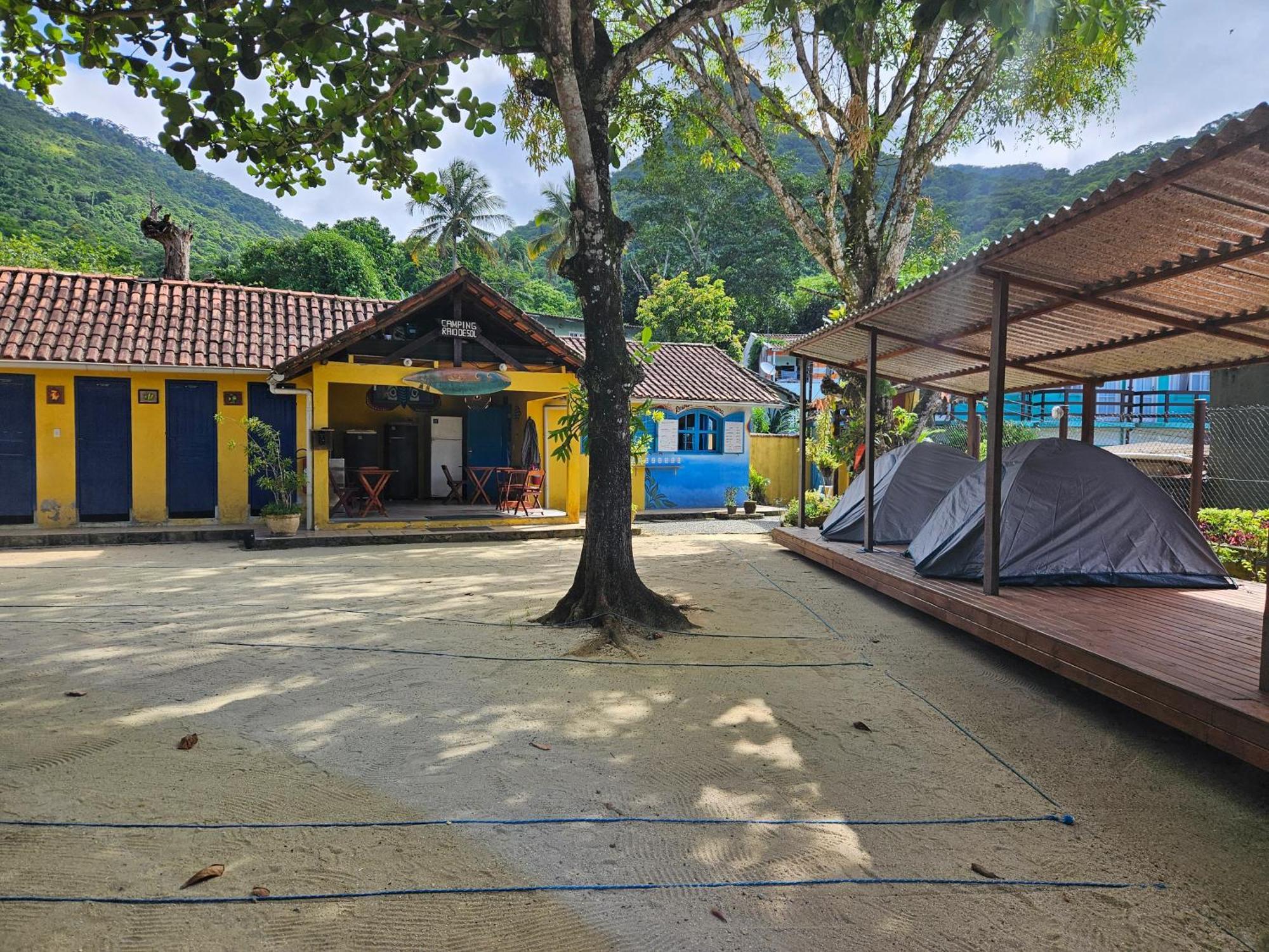 Raio De Sol Pousada & Camping Abraão Buitenkant foto